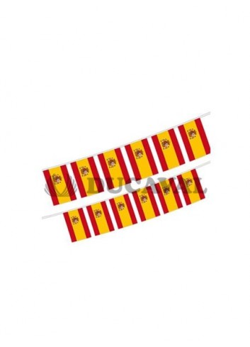 Guirnalda Bandera Española de tela pequeña