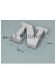 Letra Ñ corcho 200X40mm - Disfraces Ducaval