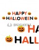 Guirnalda de Calabazas de 360 cm para Decoración de Halloween