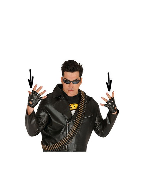 Guantes rockero - Disfraces Ducaval