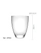 Centro mesa cristal 24cm alto
