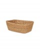 Cesto vegetal rectangular natural 20cm