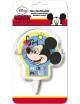 Display vela 2D cumpleaños Mickey - Disfraces Ducaval
