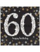 Servilletas celebración 18 años oro | Ducaval | Envío 24/48h