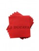 Servilleta rojo 20x20 2c 100ud