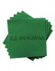 Servilletas verdes 20x20 doble capa 100ud