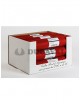 Rollo mantel rojo 0.40x12m precortado