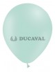 Globo látex verde matte 50ud 30cm Ballonia | Ducaval |