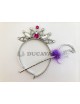 Diadema de princesa + varita