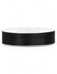 Cinta negra satín 2.5cmX25m  Disfraces Ducaval