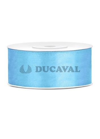 Cinta azul claro satín 2.5cmX25m  Disfraces Ducaval