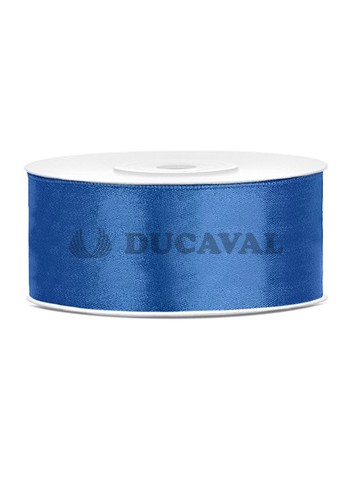 Cinta azul oscuro satín 2.5cmX25m  Disfraces Ducaval