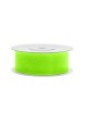 Cinta verde neón chifón 2.5cm x 25m  Disfraces Ducaval