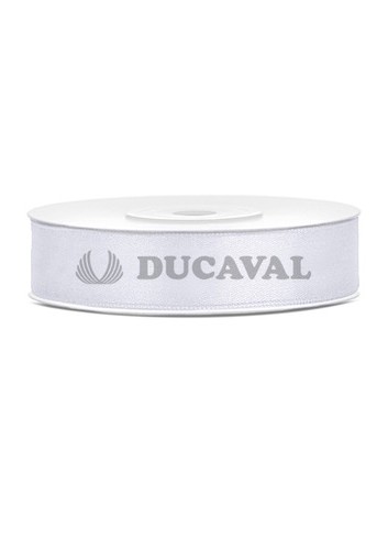 Cinta blanco satín 1.2cmX25m  Disfraces Ducaval