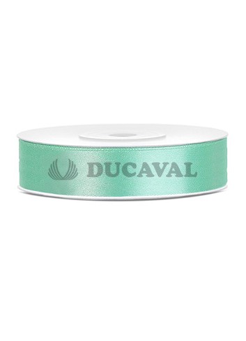 Cinta verde menta satín 1.2cmX25m  Disfraces Ducaval