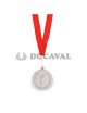 Medalla metal plata