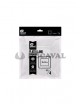 Plato cuadrado transparente 23x23cm 4 ud | Ducaval |