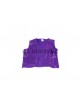 Chaleco Lentejuelas Adulto Morado - Disfraces Ducaval