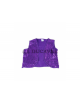 Chaleco Lentejuelas Adulto Morado - Disfraces Ducaval
