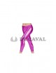 Leggins fucsia metalizado infantil