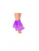 Tobillera hawaiana morada  ¡Añade un toque tropical a tu look! 