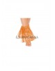 Tobillera hawaiana naranja  | Accesorio veraniego para tus pies
