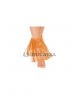 Tobillera hawaiana naranja  | Accesorio veraniego para tus pies