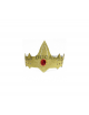 Corona reina con diamante rojo