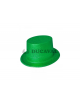 Chistera verde purpurina inf