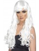 Peluca Desire rizos blanca - Disfraces Ducaval