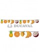 Guirnalda frutas 15pzs 3m