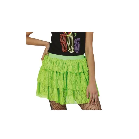 Falda años 80 verde neon| Ducaval | Envías 24/48 horas 