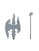 Lanza medieval de Halloween de 118cm para tus disfraces de villano