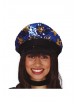 Gorro policia lentejuelas estrellas | Ducaval | Envías 24/48 horas 