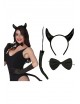 Set de demonio negro 3 piezas | Ducaval | Envías 24/48 horas 