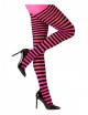 Pantys de rayas Negro con Fucsia Adulto | Ducaval | Envio 24/48 horas.