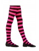 Pantys de rayas negro con fucsia Infantil | Ducaval | Envios 24/48 horas.