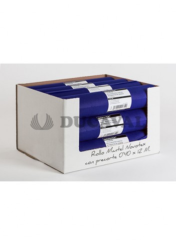 Rollo mantel azul royal 0.40x12m precortado Ducaval 24-48 horas envios