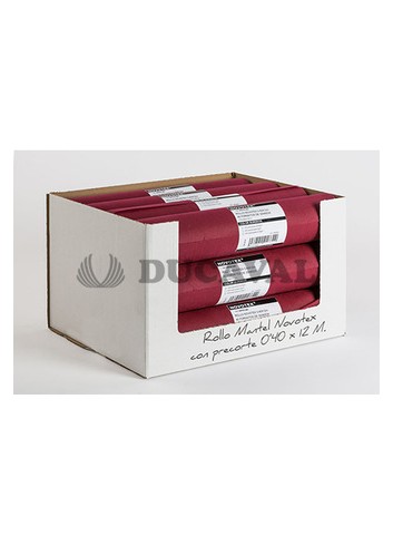 Rollo mantel burdeos 0.40x12m precortado Ducaval envios 24-48 horas