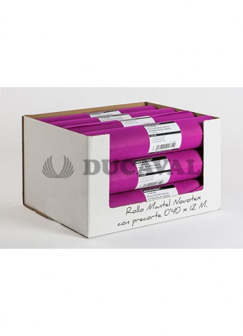 Rollo mantel fucsia 0.40x12m precortado Ducaval envios 24-48 horas