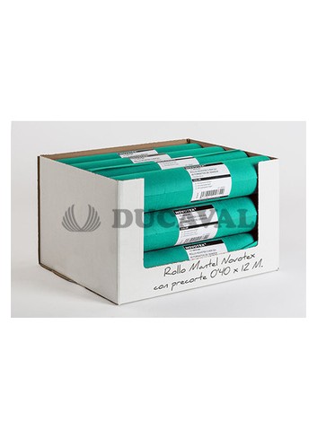 Rollo mantel azul turquesa 0.40x12m precortado Ducaval 24-48 envios