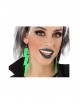 Pendientes rayo verde neon | Ducaval | Envios 24/48 horas.