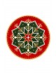 Platos  navideños winter rojo y verde 23cm | Ducaval | Envías 24/48 horas 