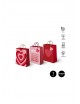 Bolsa San Valentin surt  26x10x32 cm  1 unidad| Ducaval | Envías 24/48 horas 