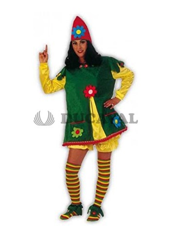 Disfraz gnoma con calcetines