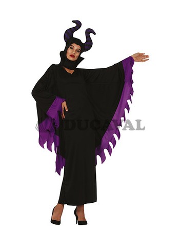 Disfraz hada del mal morada - Disfraces Ducaval
