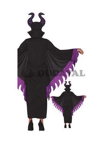 Disfraz hada del mal morada - Disfraces Ducaval