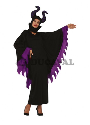 Disfraz hada del mal morada - Disfraces Ducaval