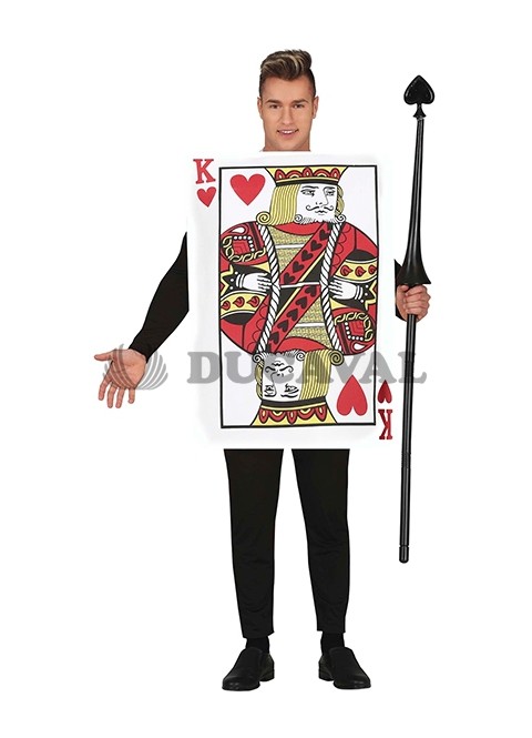 Disfraz de Carta rey de corazones
