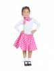 Disfraz Pin Up rosa infantil.Ducaval 24-48 horas envios